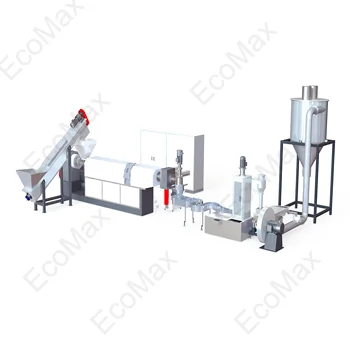 Power Saving 200-1000kg/h Plastic Industrial PP/PE Film Recycling Granulator Machine