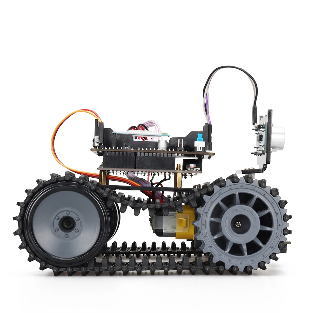 2023 DIY Wireless Tank Track Robot Tank Chassis Robot Learning Starter Kit