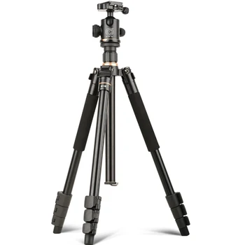 Q520 &146cm Camera Tripod & Professional  Tripod Stand with Q02 Ball Head & Aluminum Portable Tripied for Video Camera detail image