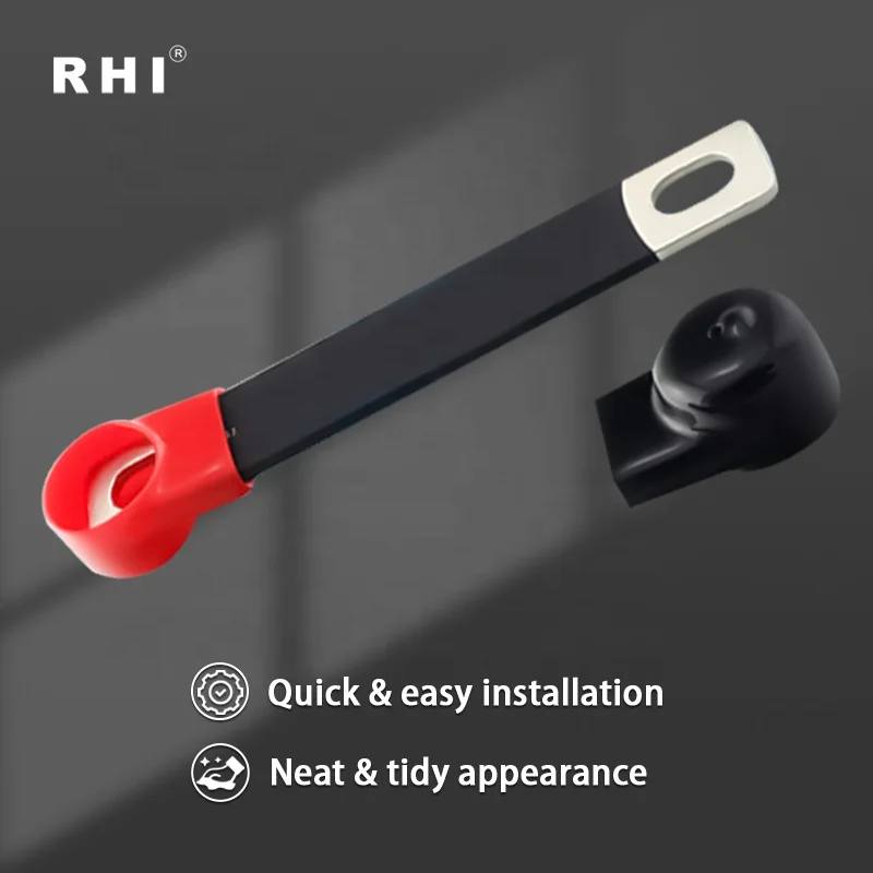 20mm Soft PVC Cable End Caps Busbar Insulation Cover for Connection Protection