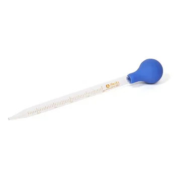 Clear Graduated Glass Pasteur Pipette Burette 0.5ml 1ml 2ml 3ml 5ml ...