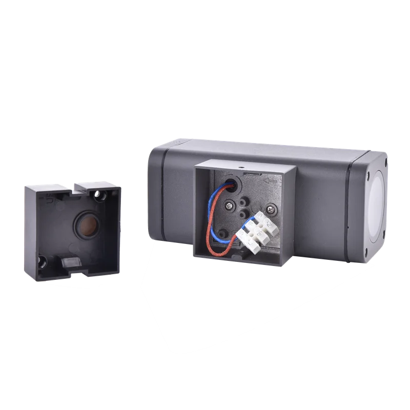 Modern Aluminum Square 2*35w Garden Outdoor Porch Gu10 Up Down Wall