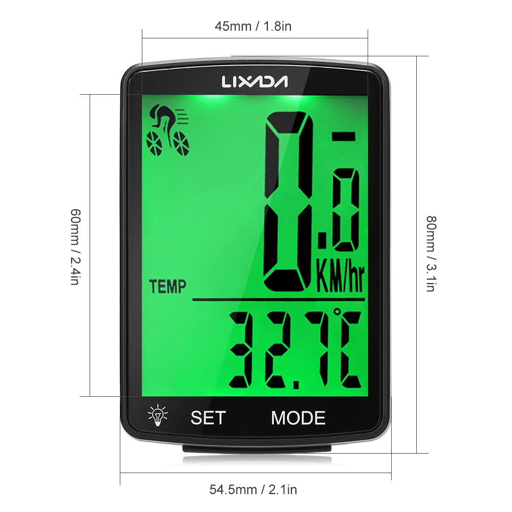 Speedometer lixada wireless discount