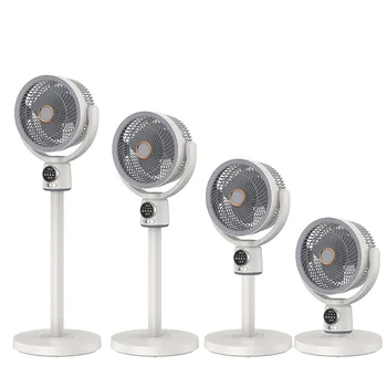 New Hot Selling Electric Desktop Table Timing Night Light Standing Electricity Fans Air Circulation Air Circulator Fan