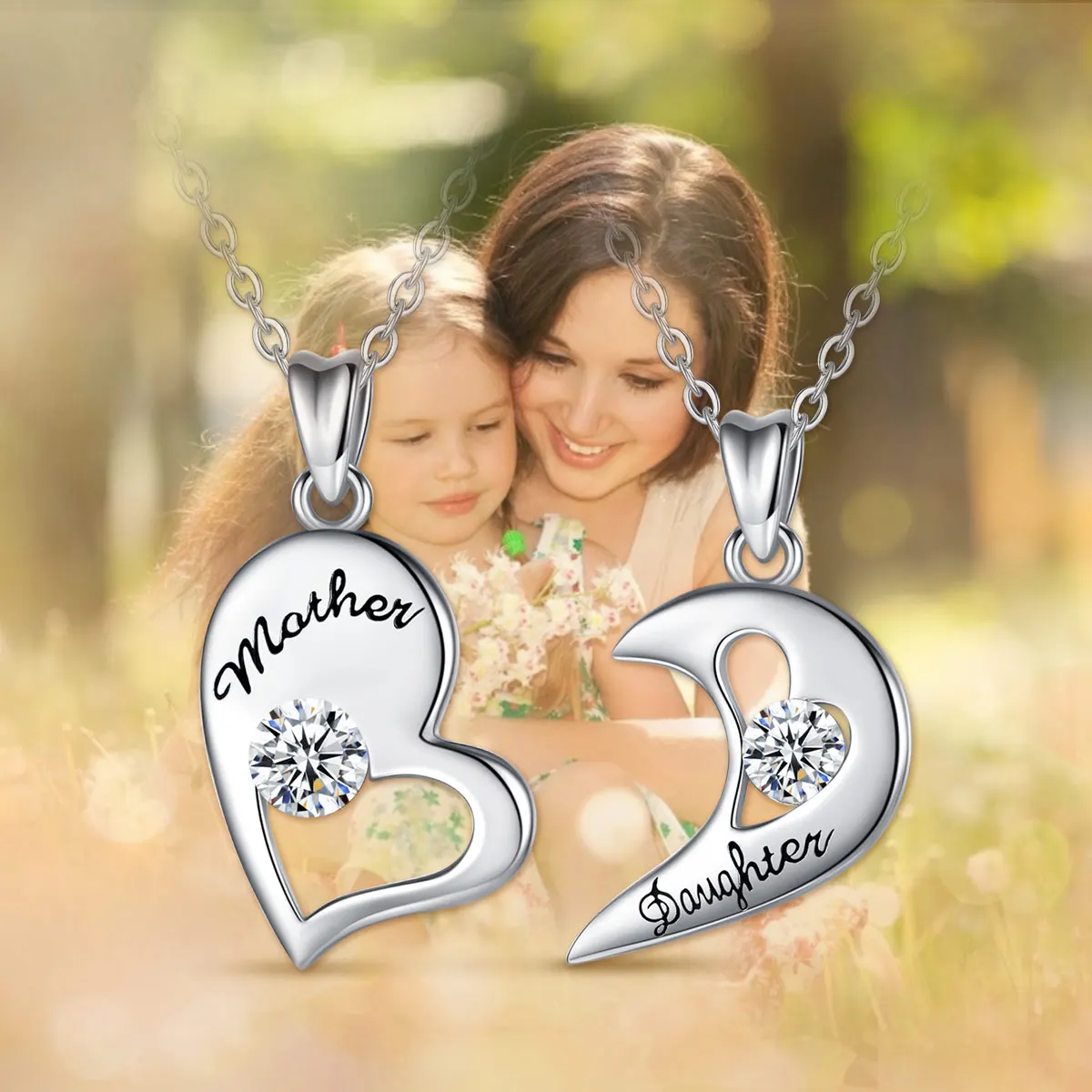 Merryshine 925 Sterling Silver Mom Grandma Daughter Mothers Day
