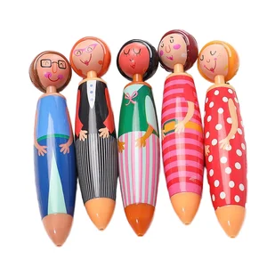 Direct Sale Manufacturer Kawaii Cartoon Little Advertising Plastic Gel Pen Creative Student Ballpoint 0.5mm Writing Width Black