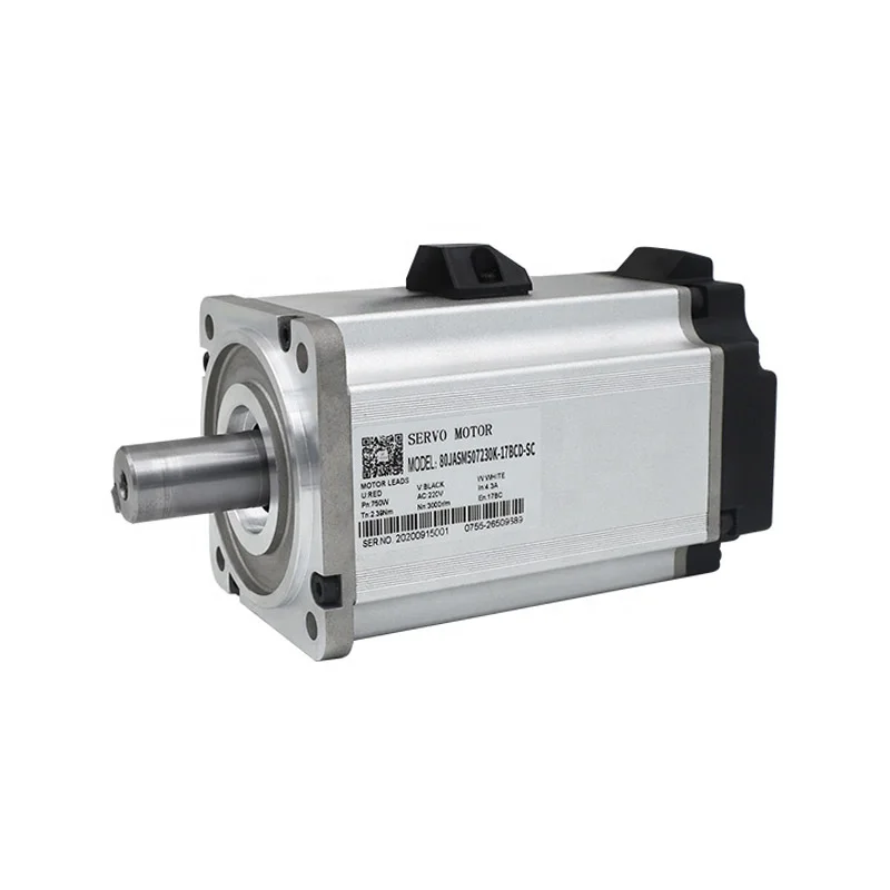750W AC Servo Motor Driver, 2.39N.m Torque, Single-Phase with
