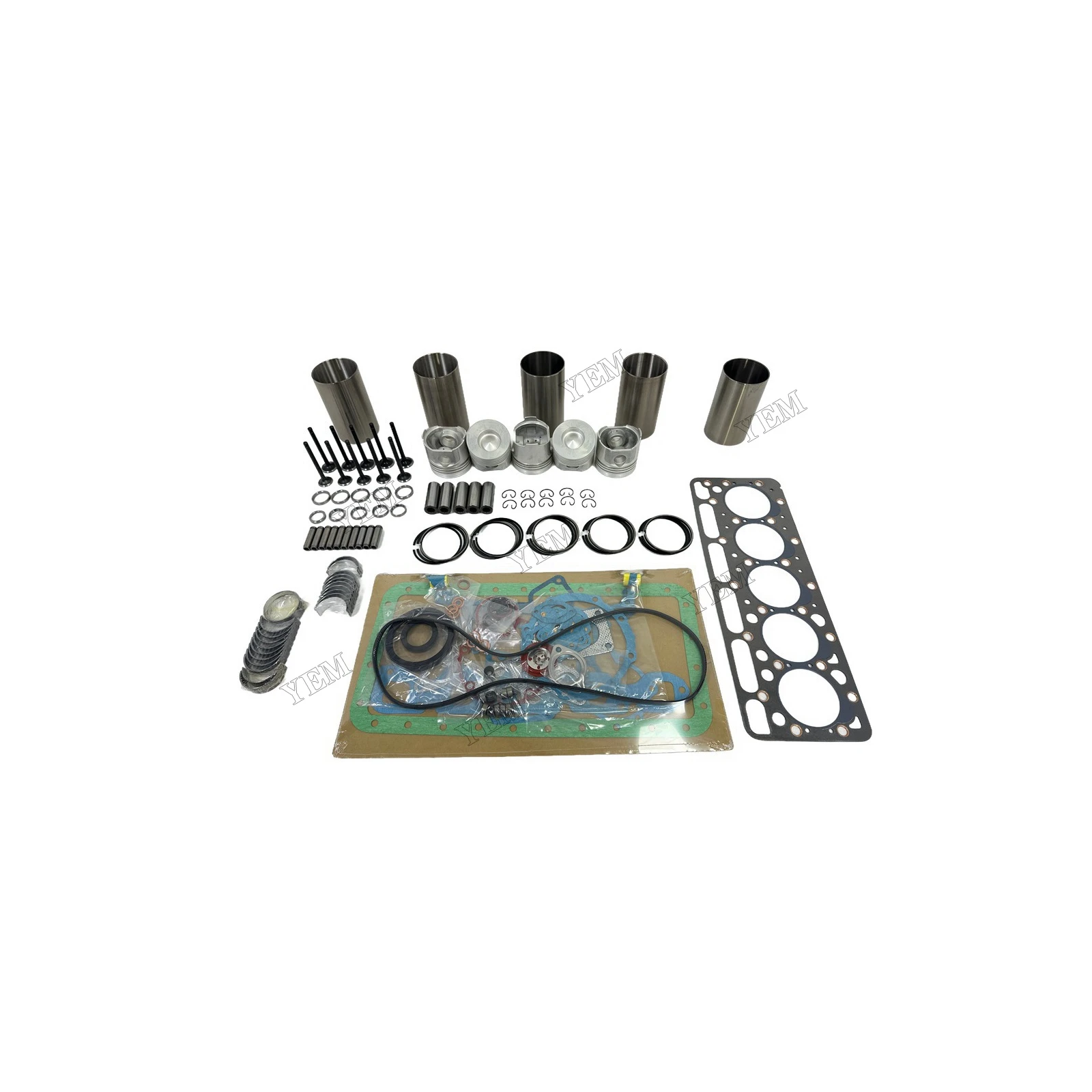 Overhaul Kit With Bearings Piston Rings Engine Valve Full Gasket Set Liner Kit for Kubota F2302 Industrial Machinery Spare Parts