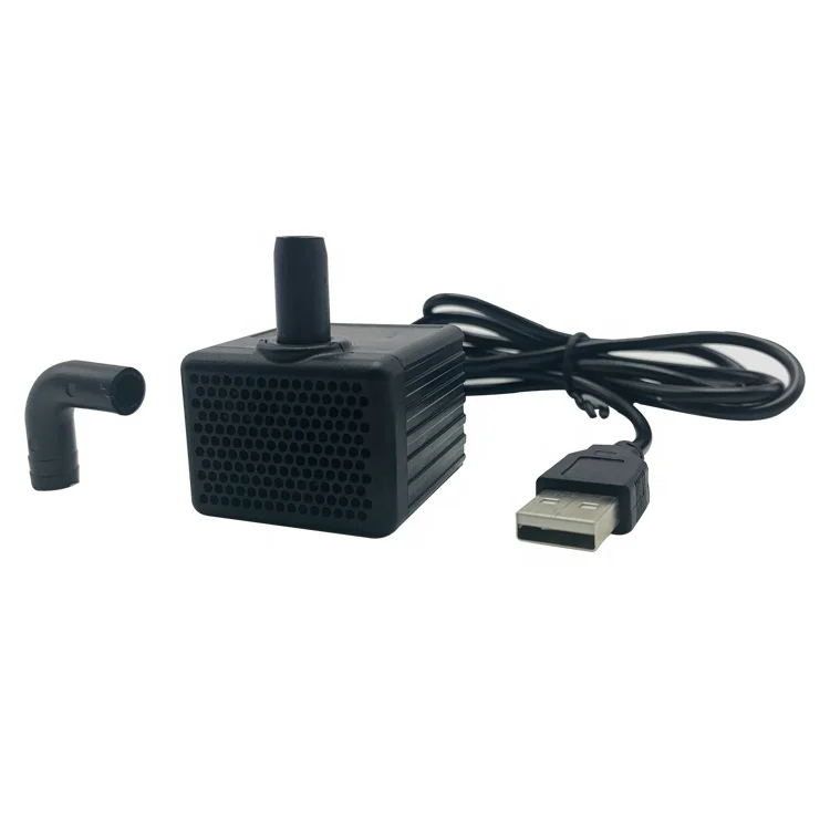 High Quality Low Power Consumption 1W Centrifugal Electric Brushless Micro Dc 5v USB Submersible Pet Drink Water Fountain Pump