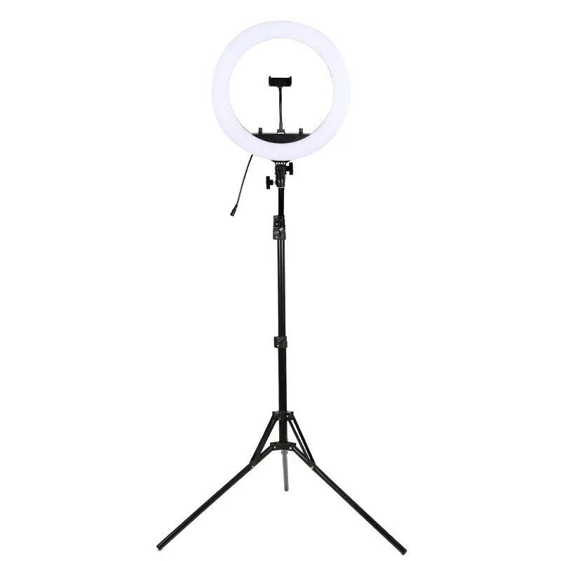 New 10 inch Adjustable Brightness 160 LED Selfie Ring Light for Photography Video Broadcast ring light avec tripied