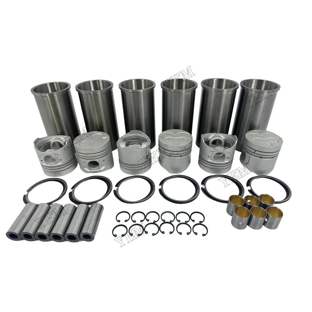 Cylinder Liner Kit Compatible for Nissan SD33 Engine Parts Best Quality 3