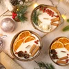 Coconut bowl-orange cinnon