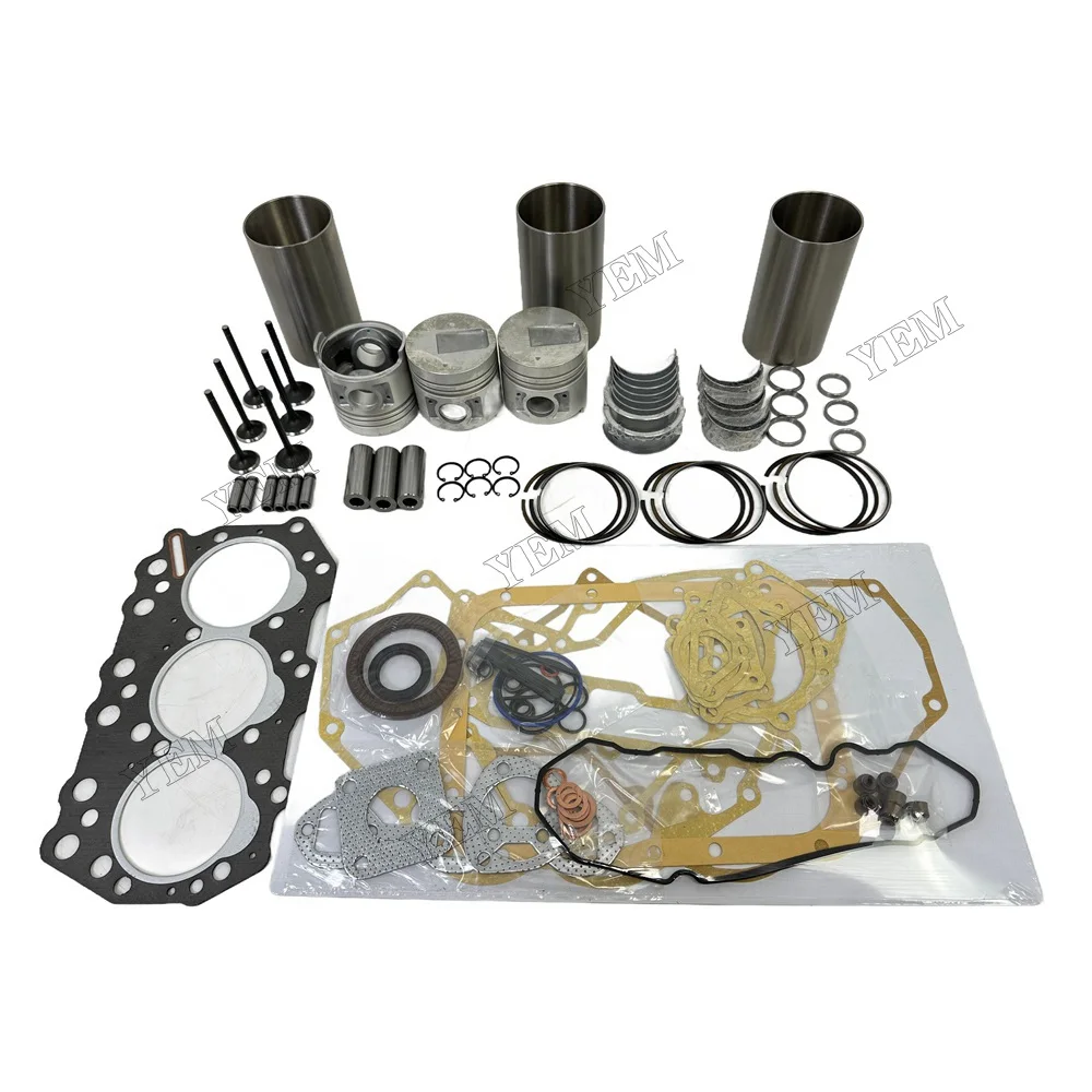 STD Overhaul Rebuild Kit Compatible for Mitsubishi S3L2 S3L Engine Excavator EB250 EB300 EB306