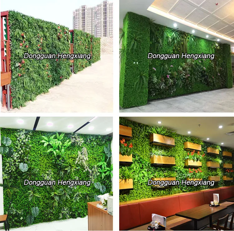 Backdrop Decorative Mur Vegetal Plant Wall Tropical Artificial Green ...