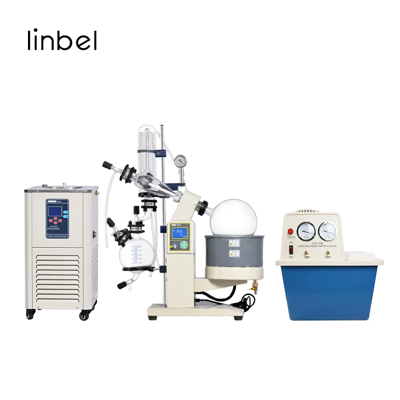 Factory Price Supplier H E M P Equipment Small Volume Rotary Evaporator 5L Vacuum Rotary Evaporator - Image 3