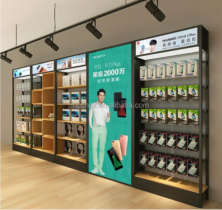 Durable New Mobile Phone Shop Interior Design Mobile Phone Shop