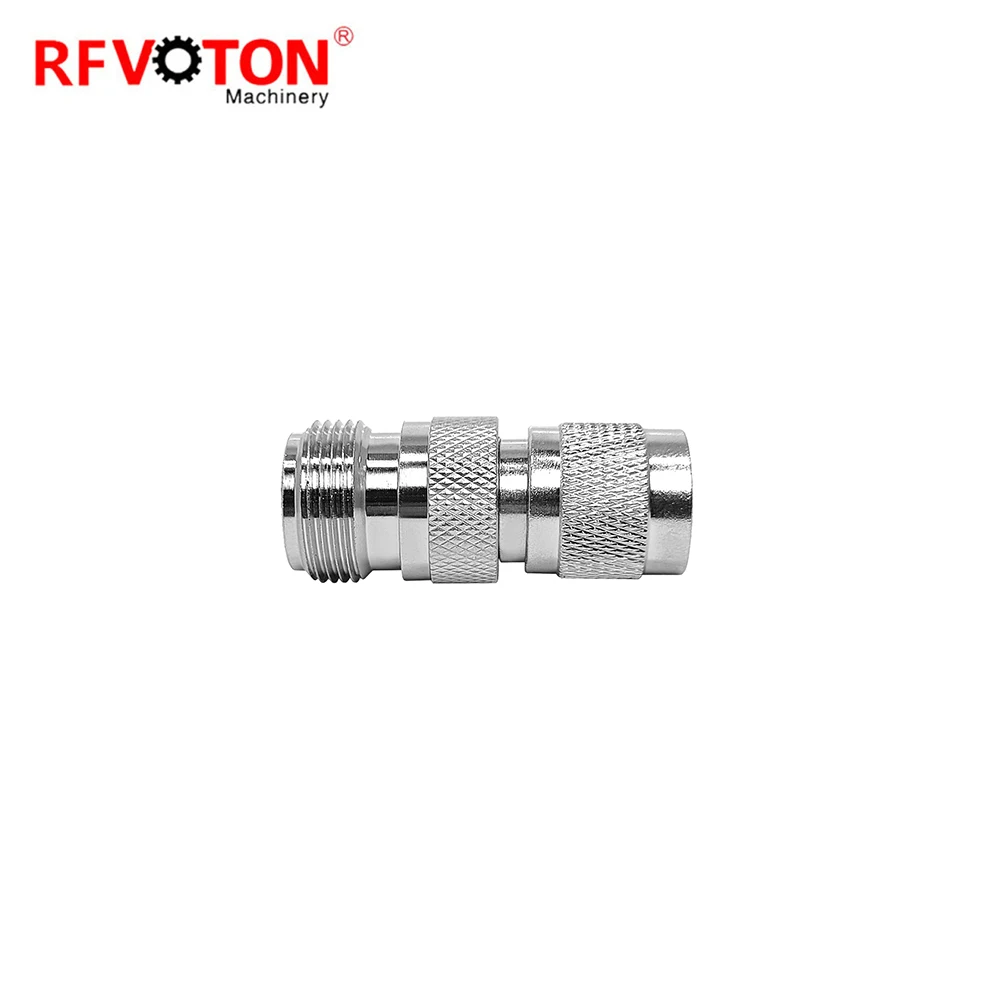 Factory Supply Adaptor N  Female Jack Hembra Socket  to Tnc Male Plug  Rf Coaxial Rf Coax Connector Adapter Rohs in Stock