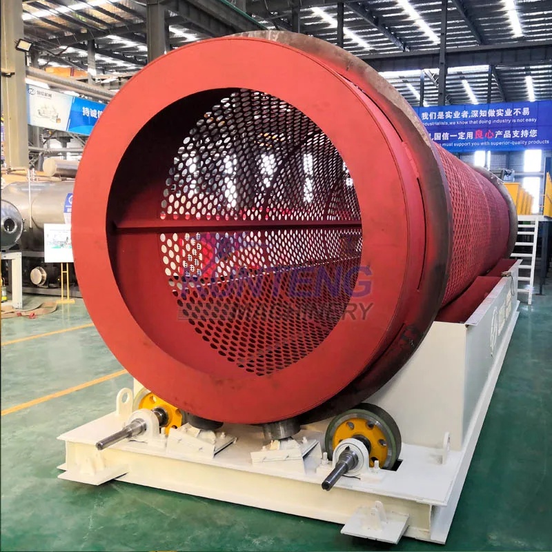Urban Waste Drum Trommel Screen Garbage Municipal Solid Waste Recycling ...