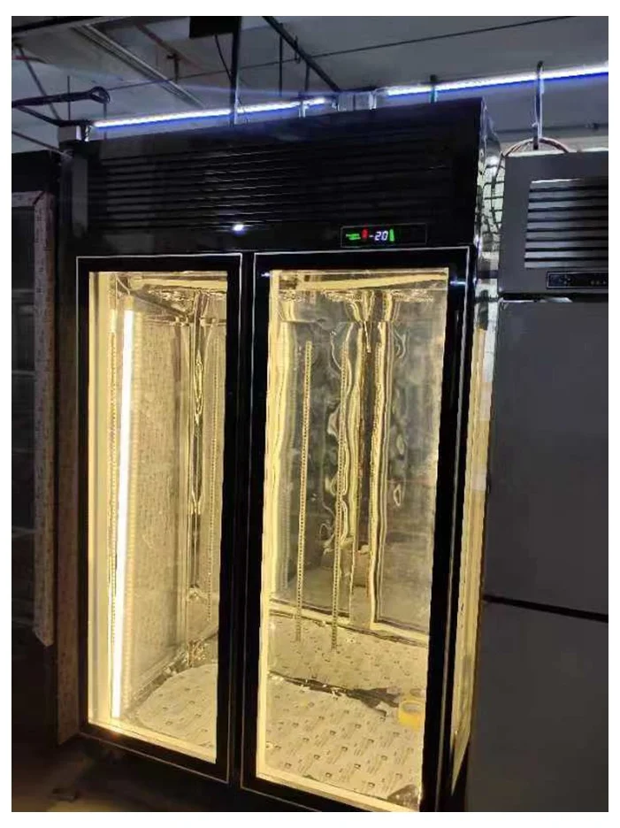 Mutton Hanging Display Refrigerator Chiller Meat Fridge Dry Ager