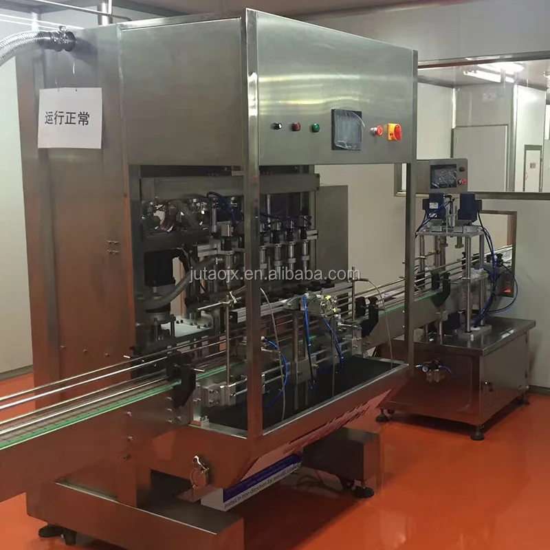 Автоматическая машина для розлива антисептической жидкости