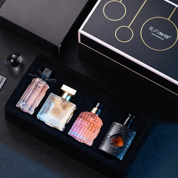 Designer Perfume Newest Arrival Latest Wholesale High Quality Perfume Set  4*30ML Rose Des Vents/Apogee/Contre Moi/Le Jour Se Leve Long Lasting  Fragrance Fast Delivery From Opulentbeauty, $36.04