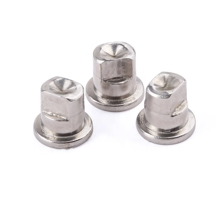 Non-standard customization hex socket step rivet milling flat stainless steel for doors and windows