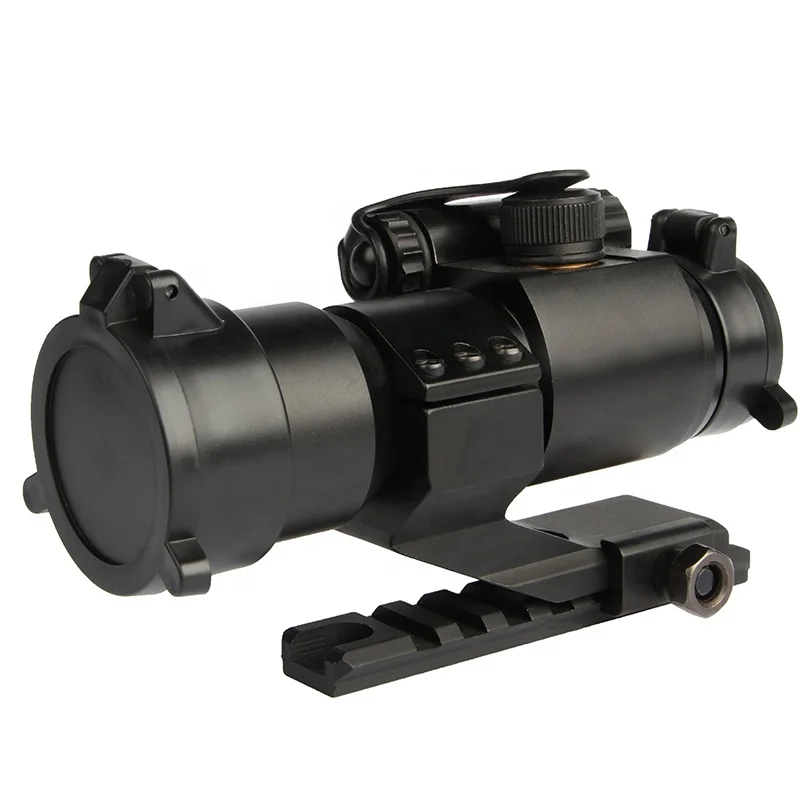 MZJ Optics Tactical Scope 1X32 M2 Red Green Dot Reflex Sight with Cantilever Mount Hunting Red Dot Sight Scope