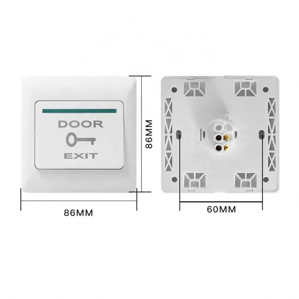 Stand Alone Access Control System Kit 180kg Electric Magnetic Lock 12V Power Supply Exit Button Full Set Door Open Entry System