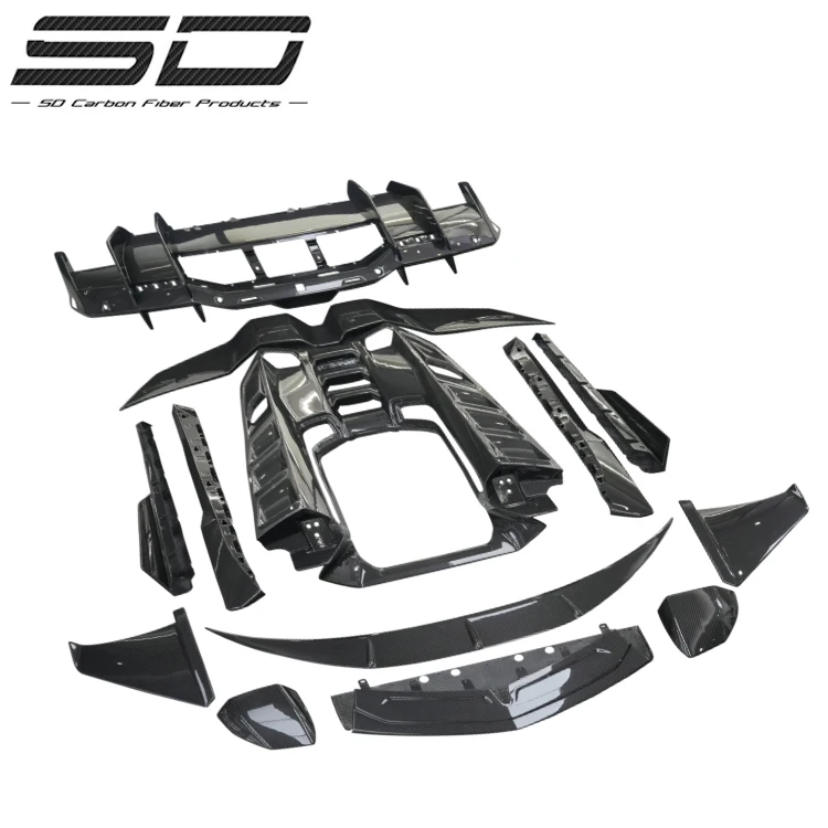 SD Body Kit For Lamborghini Revuelto Full Set Carbon Fiber High Performance