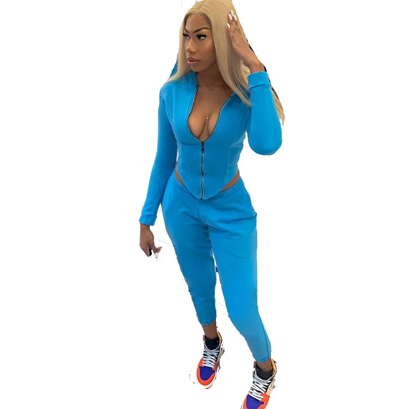Casual Sport 2 Piece Set Women Corset 