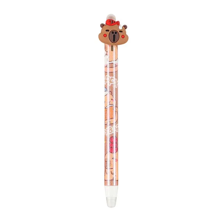 Penna gel cancellabile con animali simpatici per bambini_voghion.com
