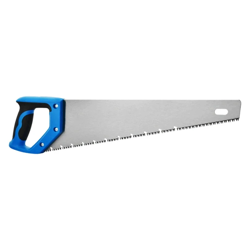 The drywall hand saw makes cutting cleaner