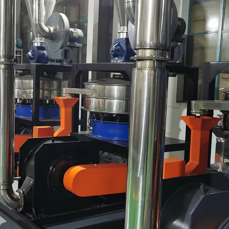 Anda PVC Pe pp Powder Pulverizer Machine Plastic Grinder Machine Pvc Pellet Mill  Pulvering Machine