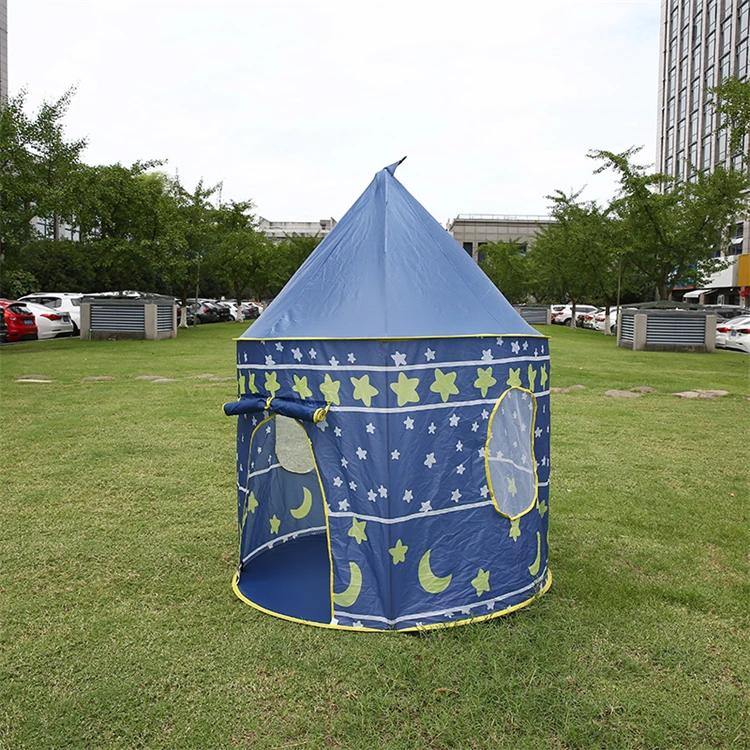 Замок принцессы принца, выдвижная палатка, вигвам, игровая комната для детей, Игровая палатка