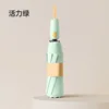 ด้ามจับลายดอกทิวลิป สีพลาสติก ผ้า สีเขียวสดใส