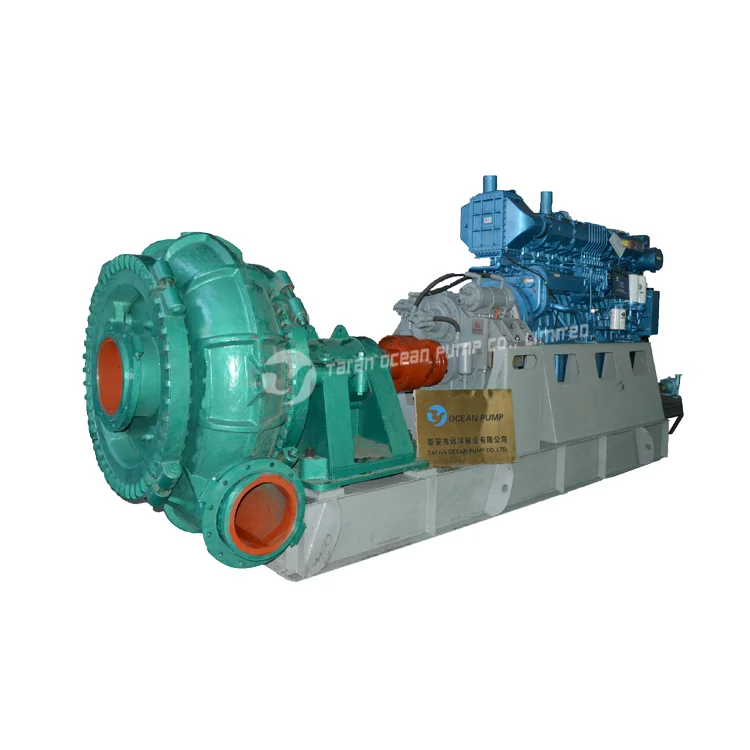 Pond Cleaning Small Machine Sand Transport Barge 4 6 8 10inch Sand Pump Soil Suction Pump