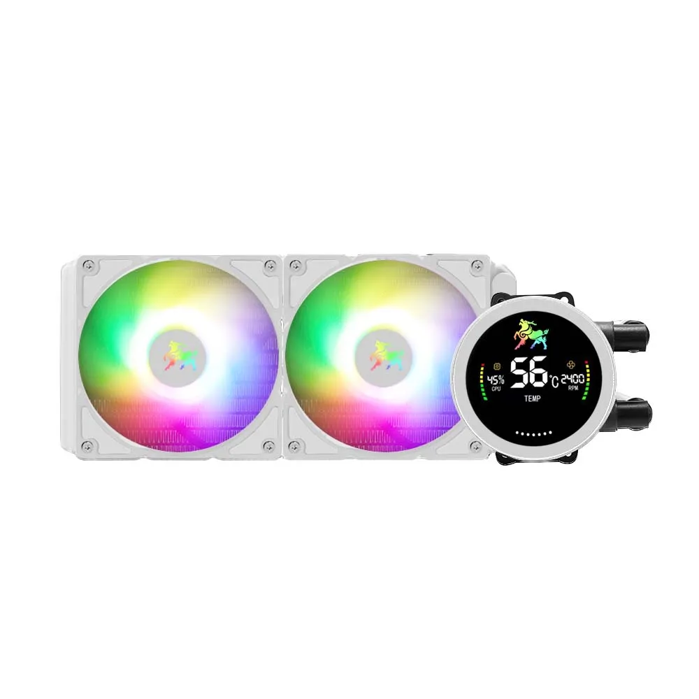 Factory 240mm Computer Gaming CPU Liquid Cooling Heatsink Argb Pwm Fans Water 12V Pump Cooler for Game Pc