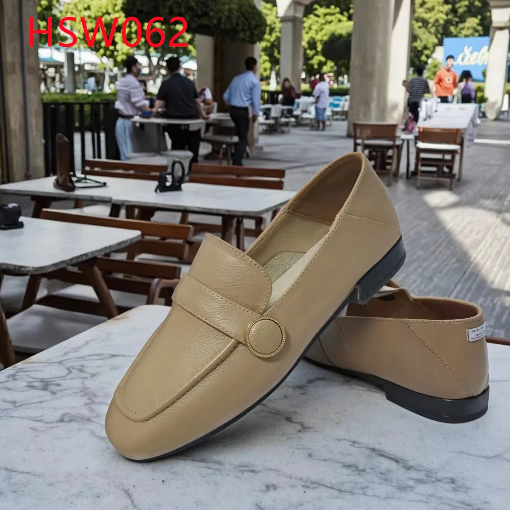 ZYF, popularne w Singapurze codzienne buty damskie w kolorze skóry, buty łódkowate do wakacji, ręcznie szycie, delikatne damskie buty typu penny, model HSW062