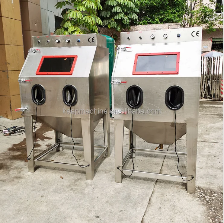 Sandblasting Machine/stainless Steel Wet Sandblasting Cabinet ...