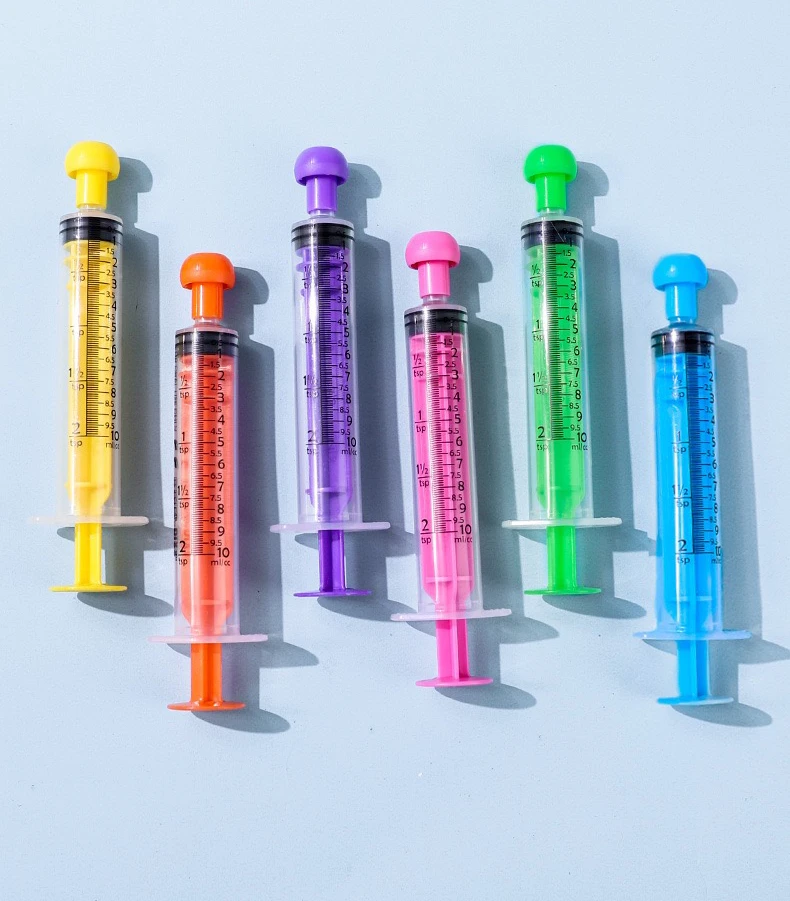 Wholesale Disposable 5ml and 10ml Plastic Syringe Veterinary Consumables for Animal Feeder Drug Liquid Food Syringe Feeding