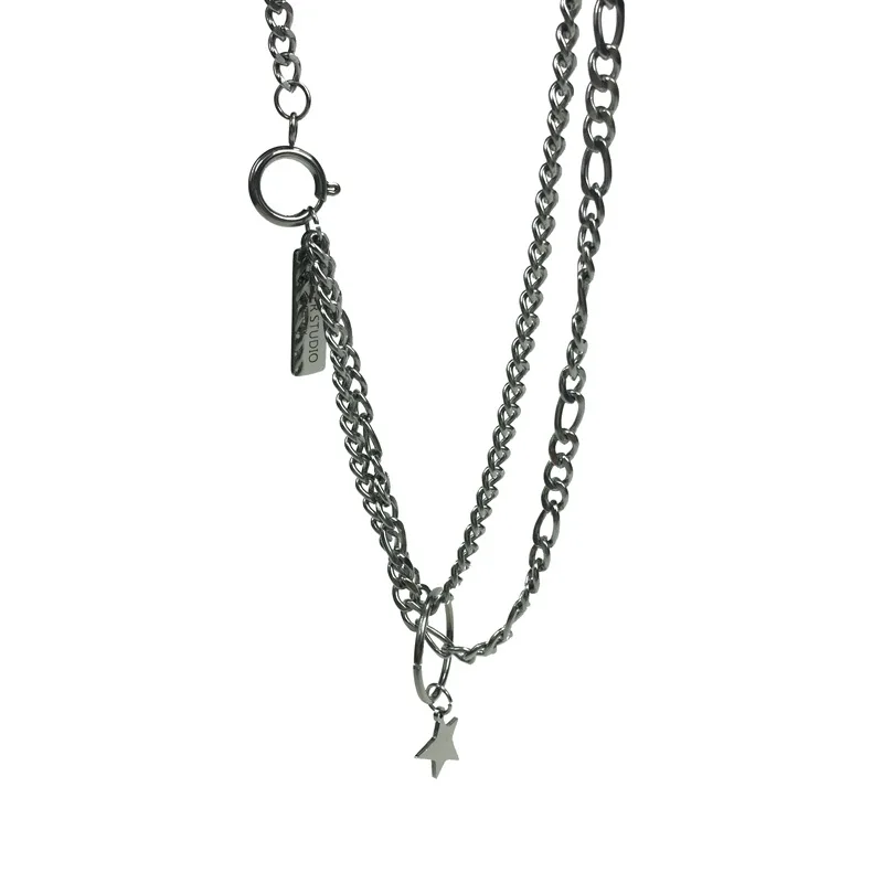 Popular Cool Boys Stainless Steel Star 