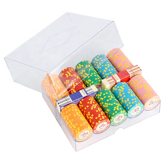 YH 45 мм 200 шт. оптовая продажа аксессуары для азартных столов держатель чипов прозрачный акриловый чехол покера