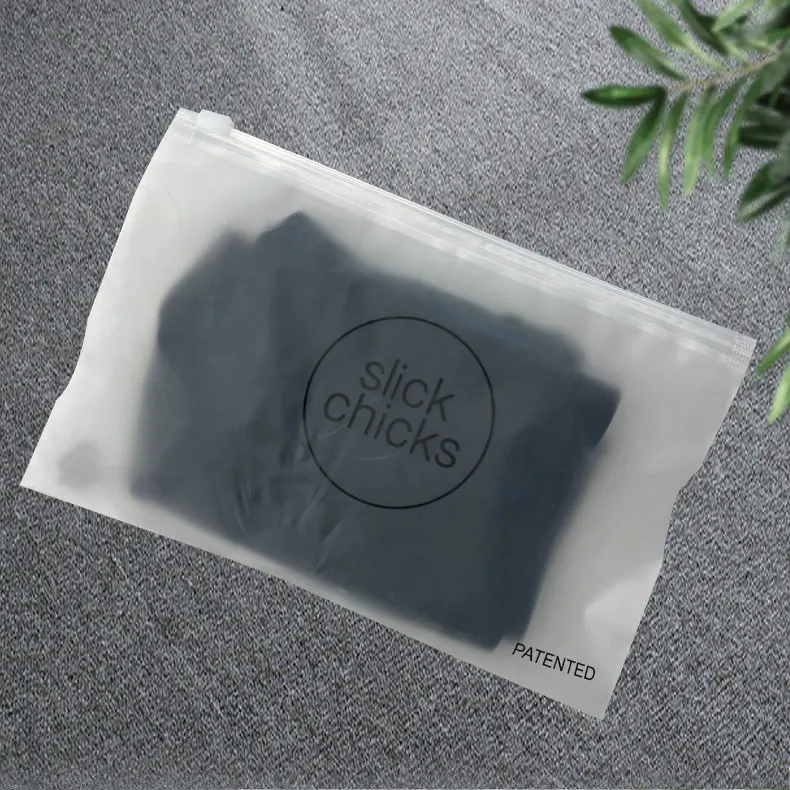 Custom Eco Friendly Matte Biodegradable Zip Lock Bag,T Shirt Swimwear
