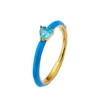gold + blue