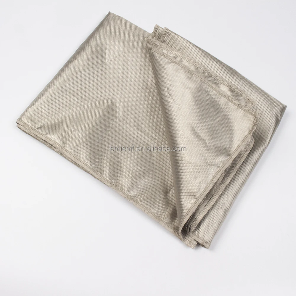 BLOCK EMF Nickel Copper Fabric Radiation Protection EMI Shielding Earthing Sheet