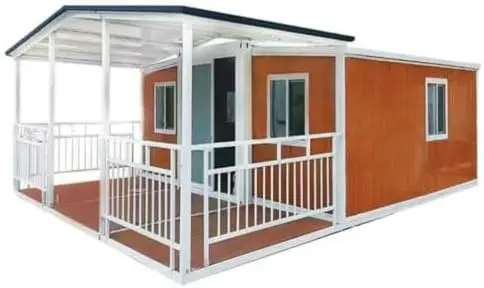 10ft 20ft Expandable Steel Container Prefab Floating Boat Houseboat for Hotel Water Detachable Flat Pack Wooden Office Container