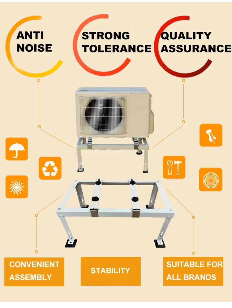 Floor Stand Bracket Mini-Split for Condenser Units 9K-24K BTU details