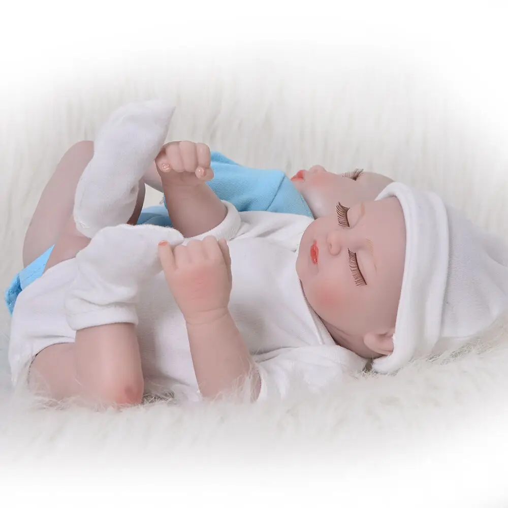 Реалистичная силиконовая кукла-младенец для маленькой