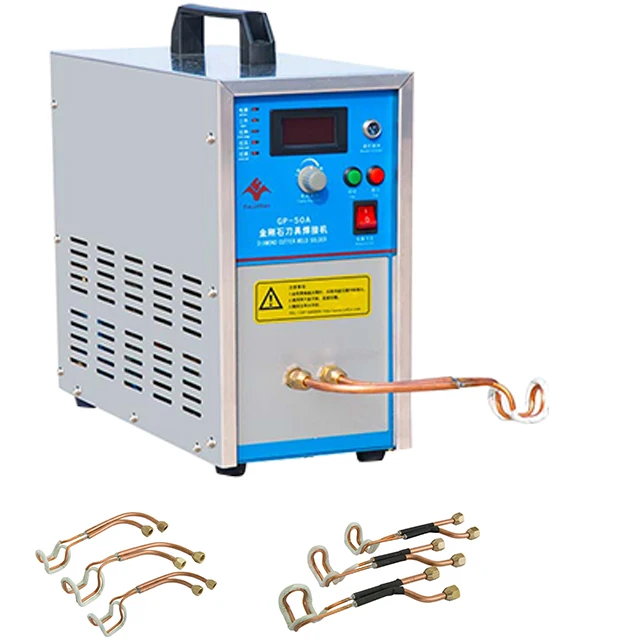 New Automatic Brazing Induction Machine Welding Manipulator for Diamond Tips