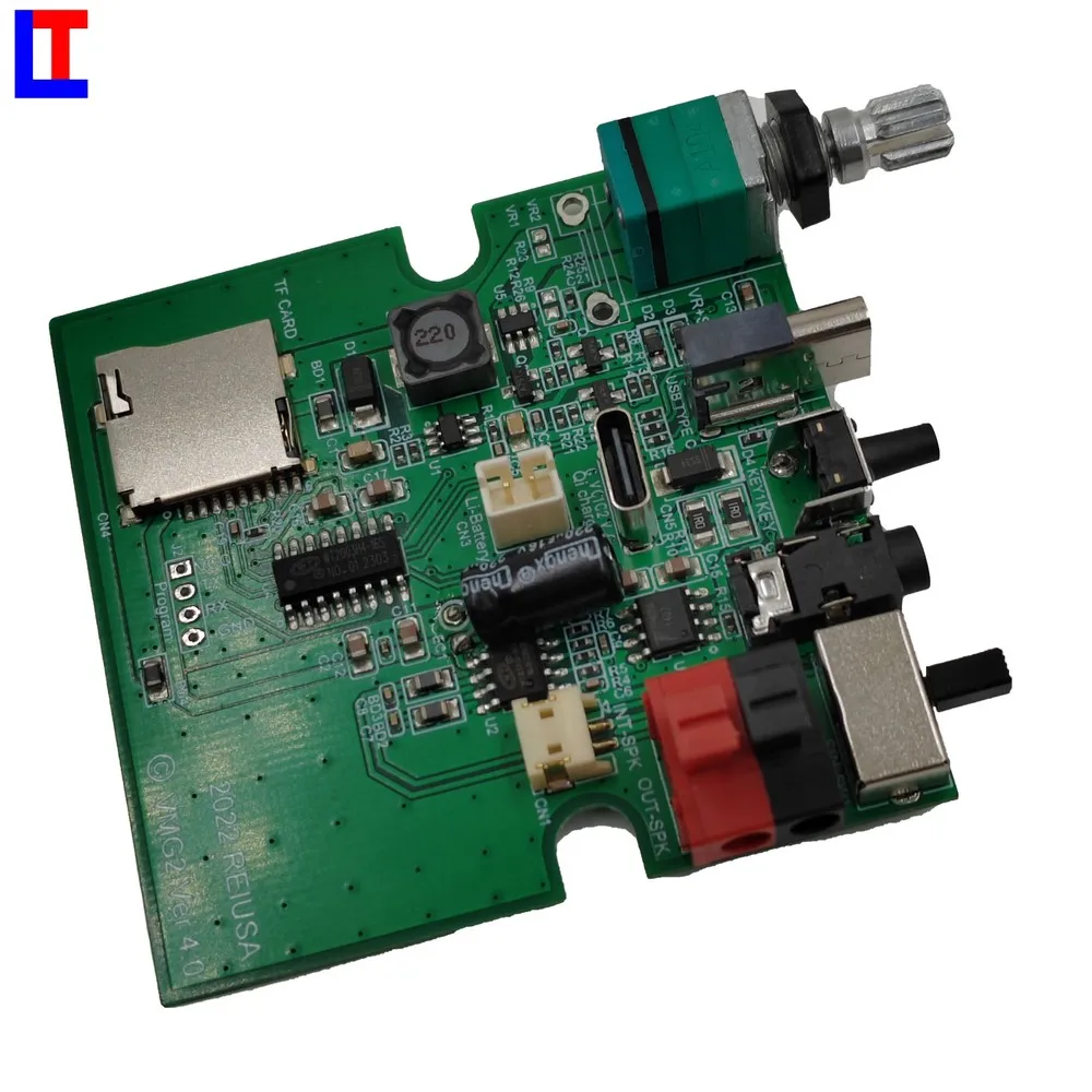 Wireless Subwoofer Powered Speaker PCB Board Reverse Engineering MP3 Player Audio Interface PCB Schematic Design Product PCBA